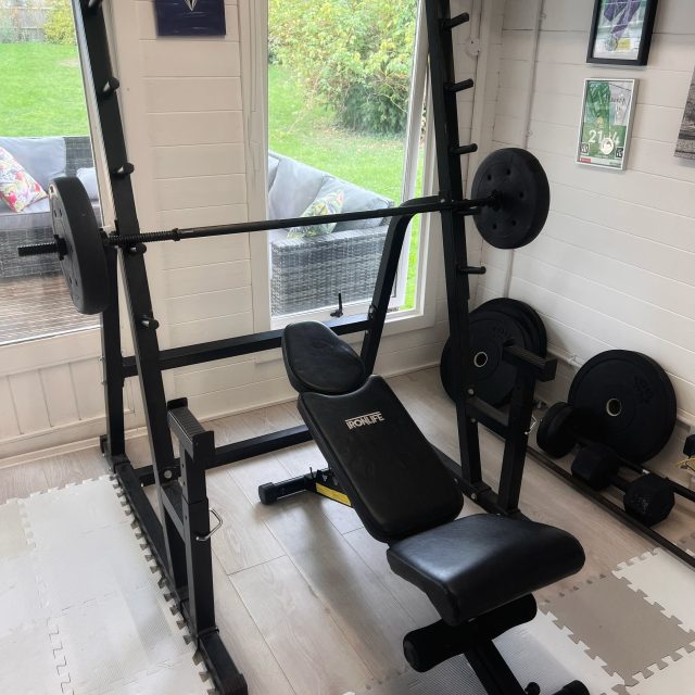 New toy in the gym … I shall call her Betty the Beast