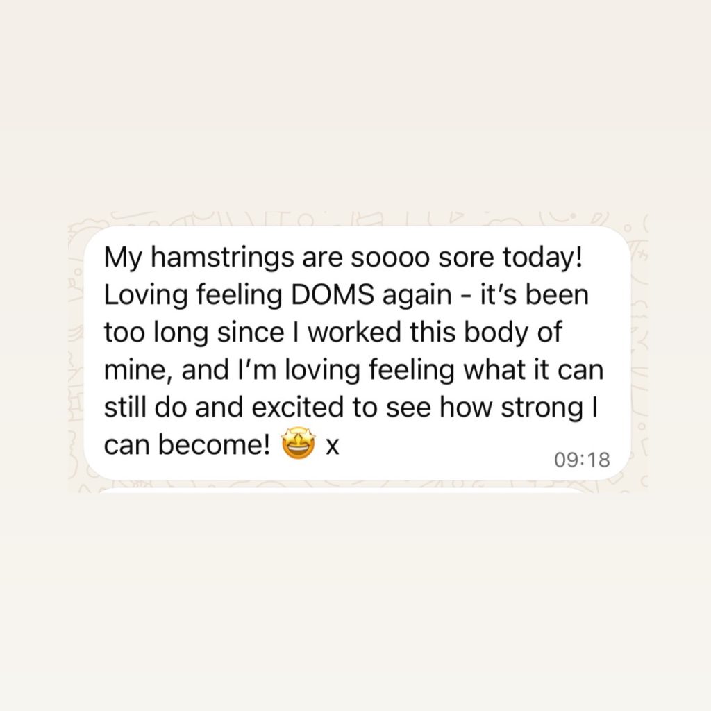 Happy in person 1:1 client in my private gym 🙌🏼🙌🏼