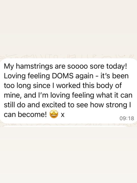 Happy in person 1:1 client in my private gym 🙌🏼🙌🏼